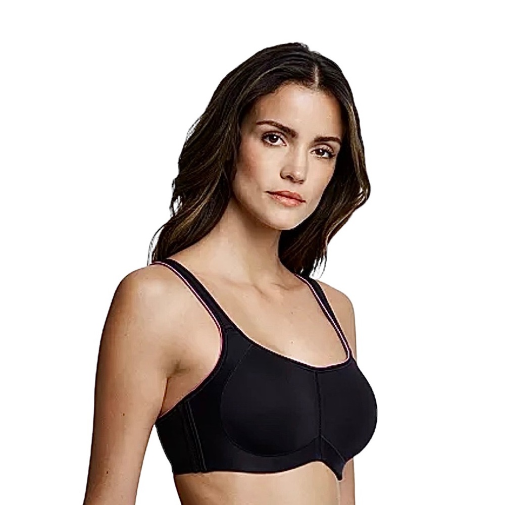 - Dominique SZ 34I Zoe Pro Max Convertible Underwire Pink Sport Bra! NEW! - Picture 6 of 10
